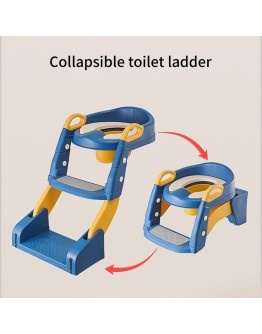 Детска седалка гърне адаптер за тоалетна чиния със стълбичка